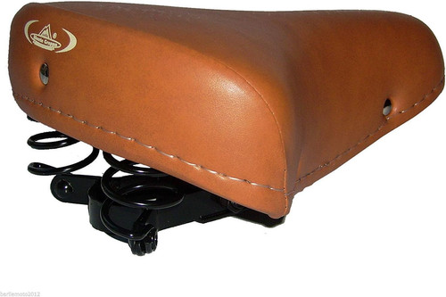 Sella con molle eco pelle - con,